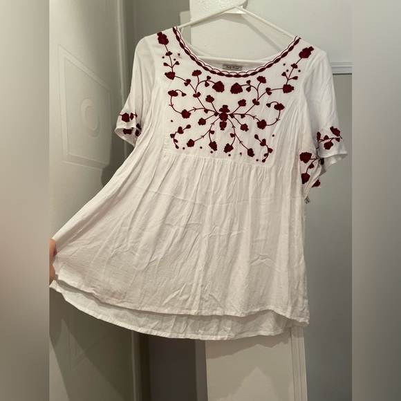 Lucky Brand Blouse, Bohemian Style with embroidery - Picture 11 of 13